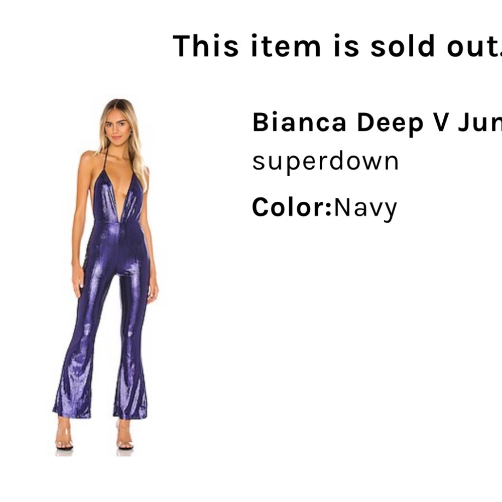 Purple jumpsuit
